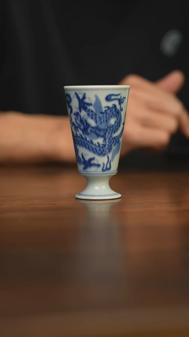 【闪购商品】杯柴窑青花破价福利