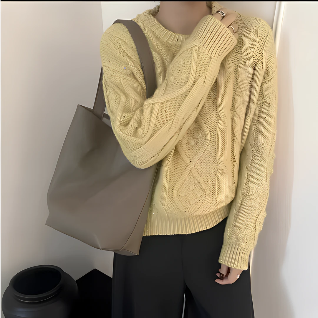 小潘-韩系針织衫（101-150）3/1 毛衣上衣反季秋冬气质