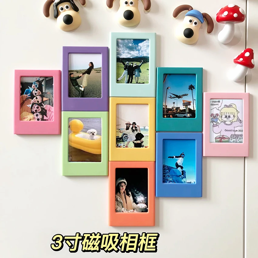 ins风拍立得磁吸相框定制