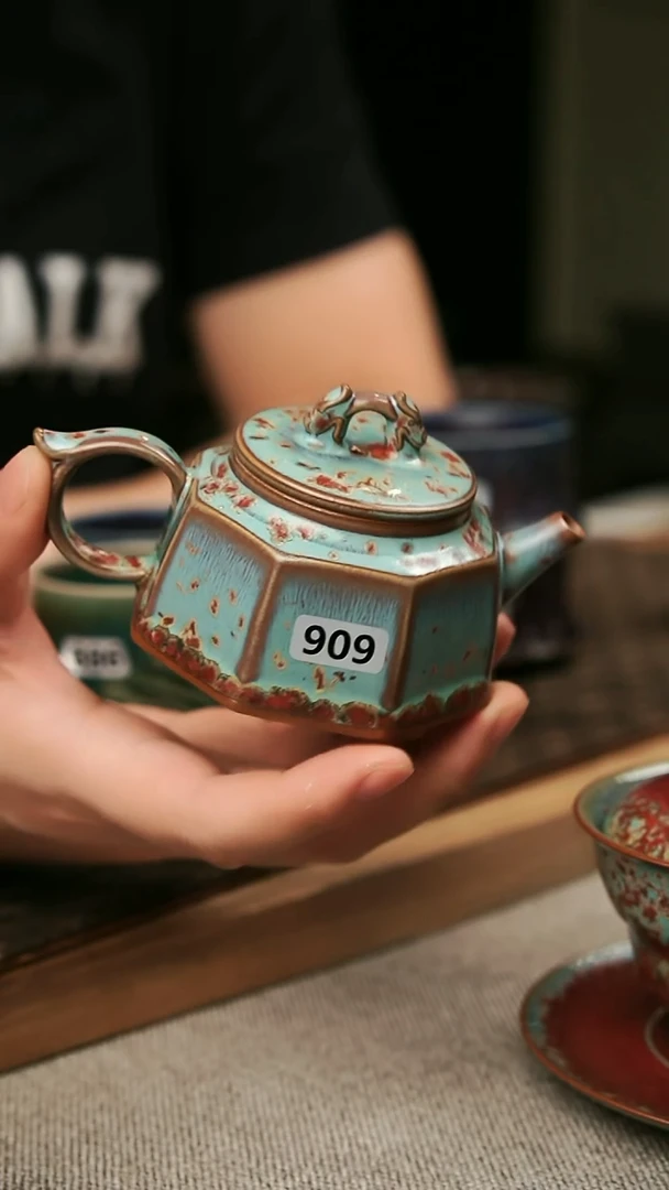 永*瓷片钧瓷茶器茶壶909