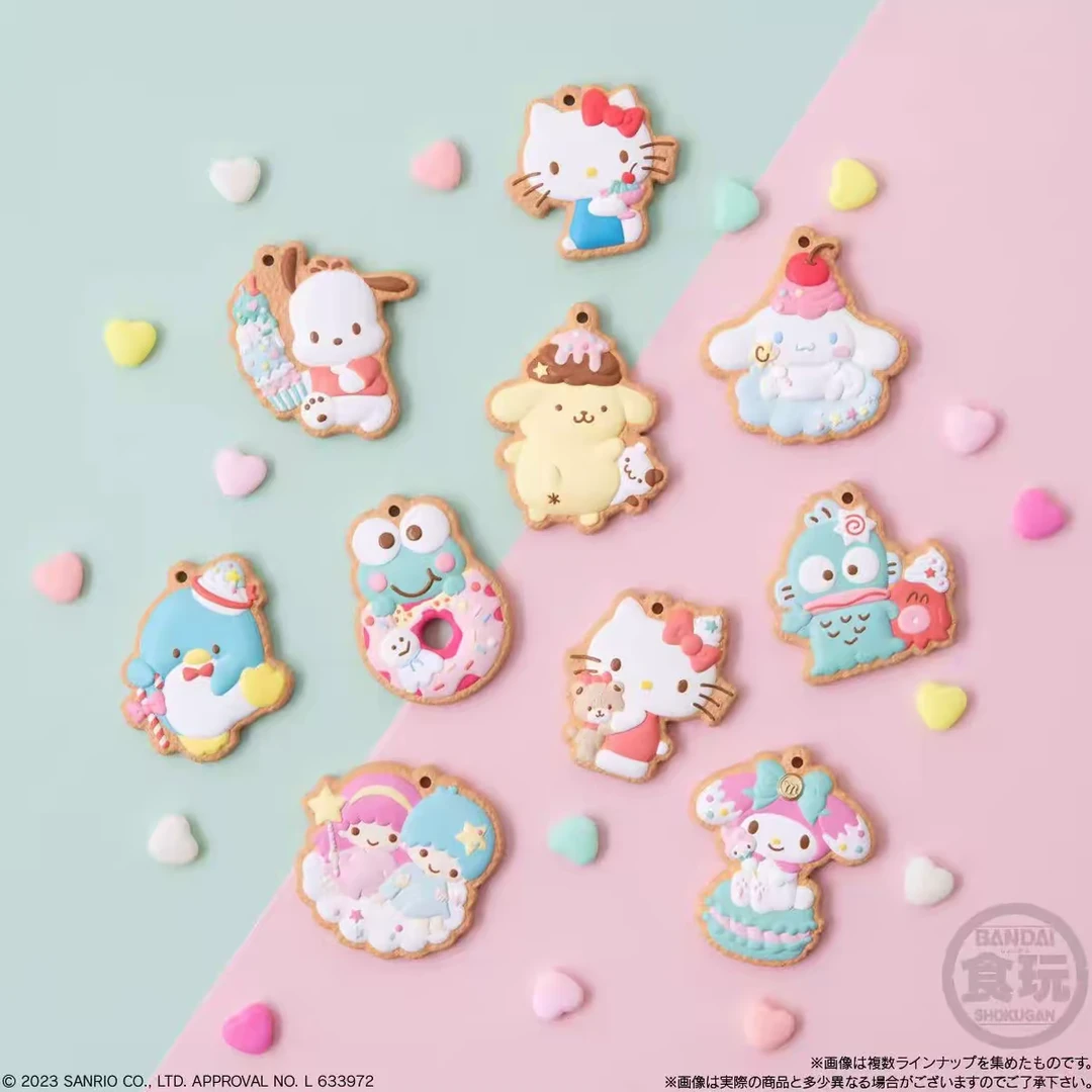 【拆盒】日谷 三丽鸥饼干挂件盲盒