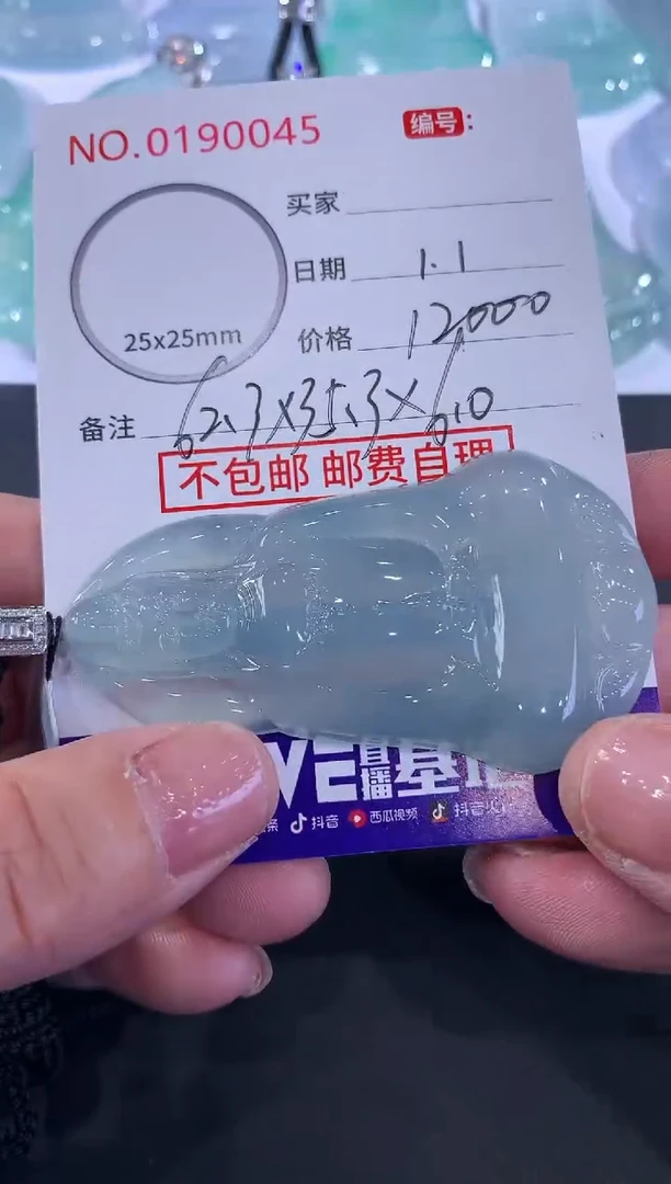 颈饰未镶嵌翡翠大**熊！