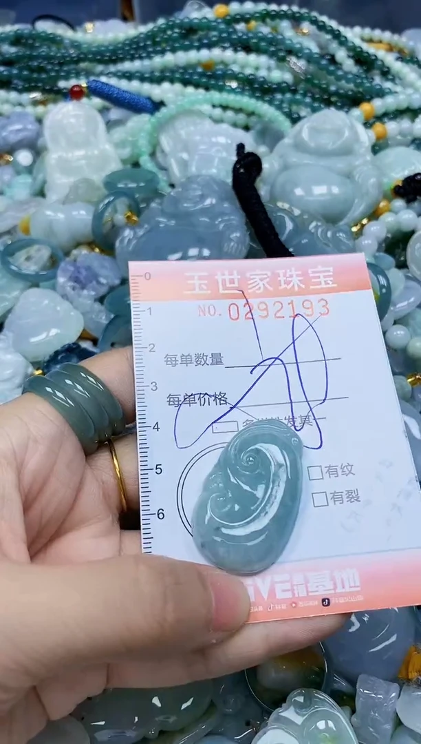 翡翠未镶嵌颈饰闪购0292193多样性发其一