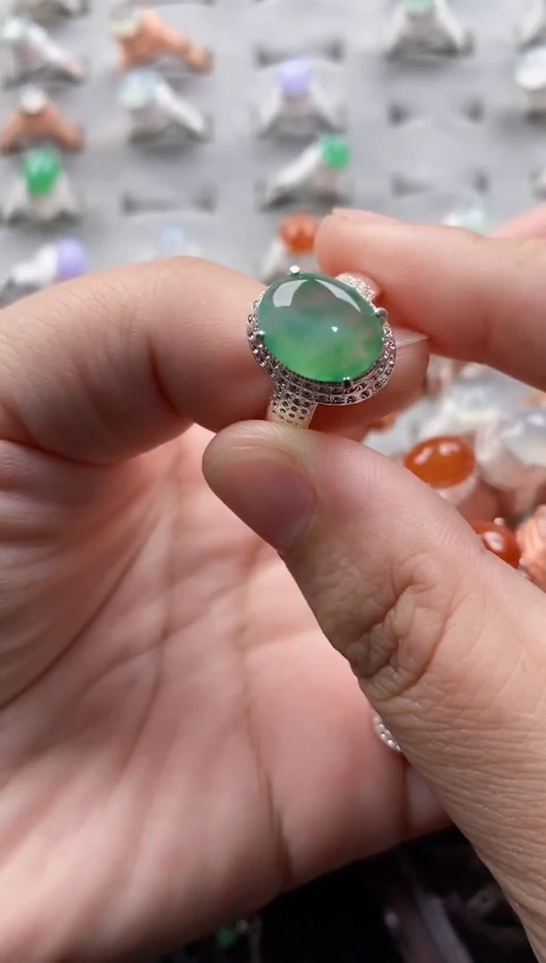 未镶嵌戒指翡翠11              2