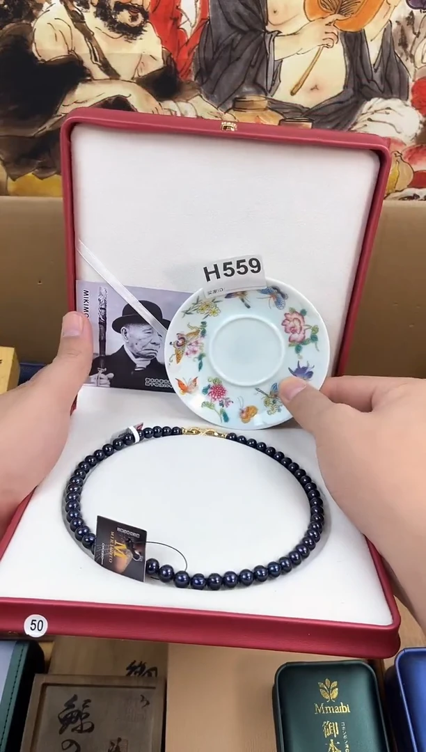 琉璃手工艺品H559瓷器手串儿多样性发一