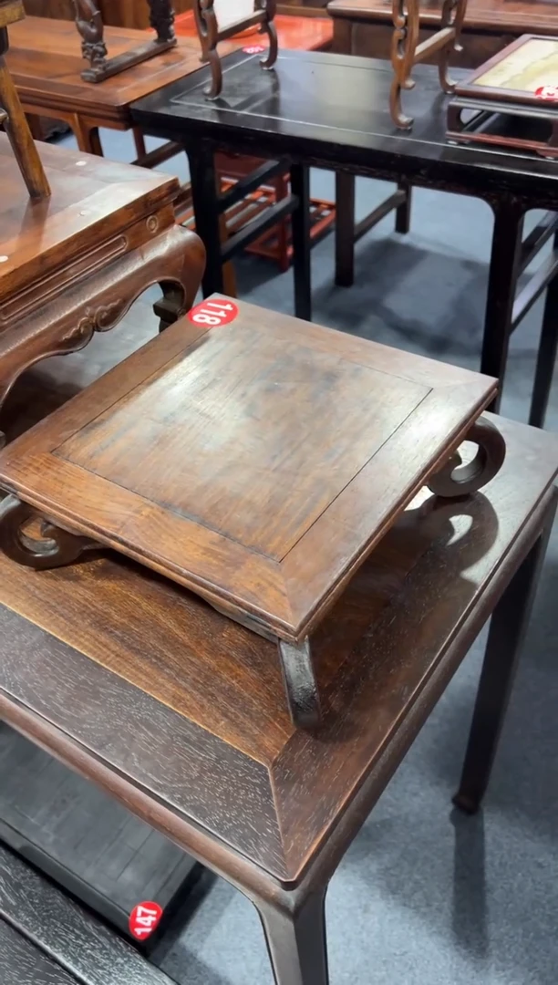 木木  花梨木器型款方形底座