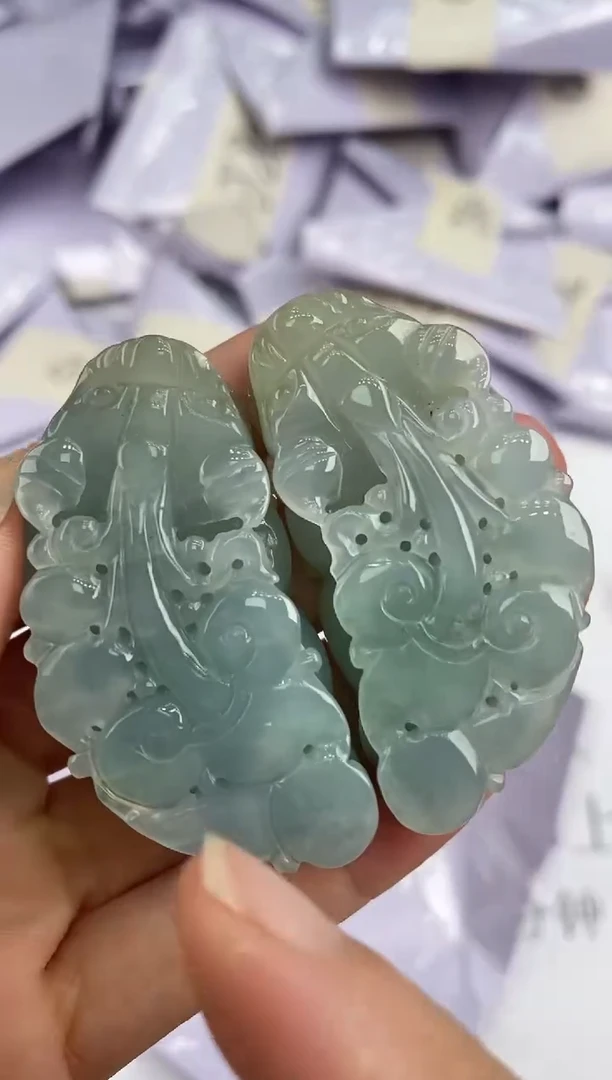 未镶嵌挂件翡翠354058     多人