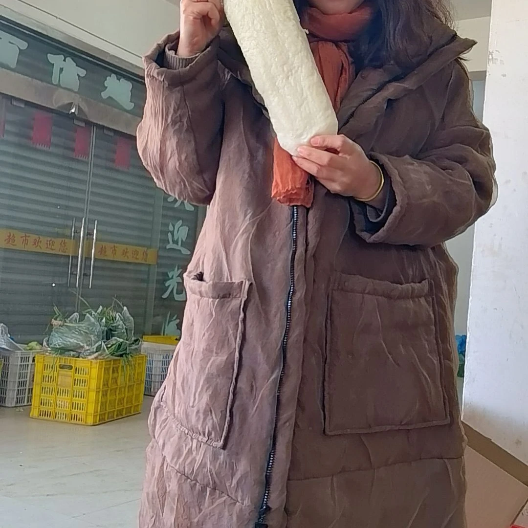 农家自做黄毛长馒头3个