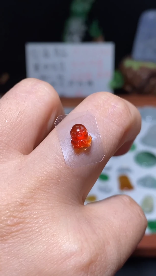 未镶嵌定制翡翠八爪鱼