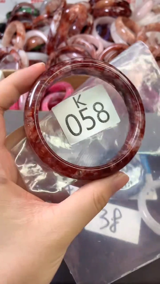 水晶手镯未镶嵌62手镯058