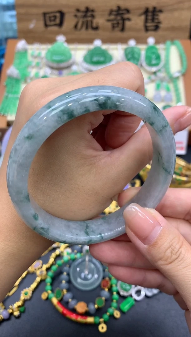 【闪购商品】翡翠手镯未镶嵌128-中国好珍宝
