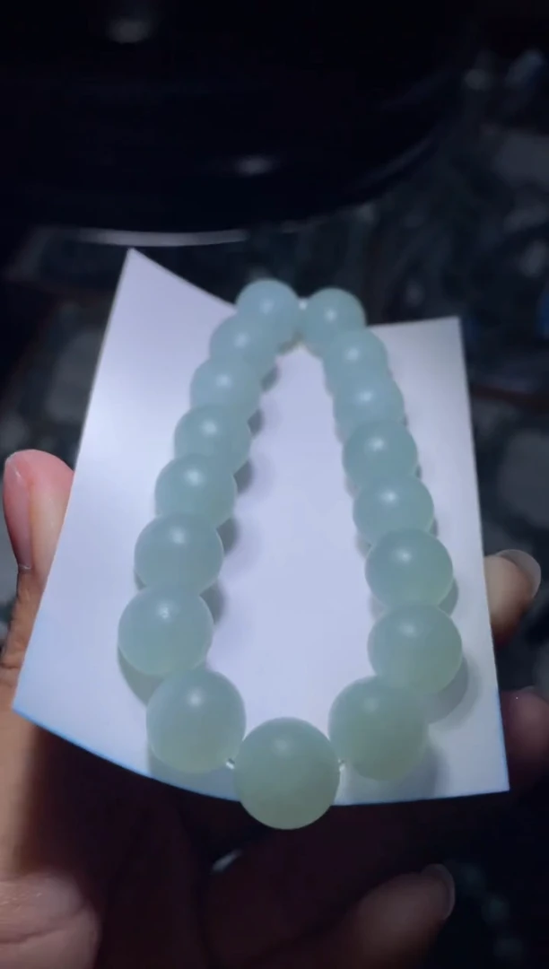 未镶嵌定制翡翠天然缅甸翡翠手串11