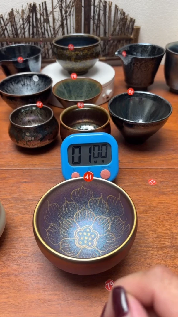 【闪购商品】茶盏41号建盏工匠茶器