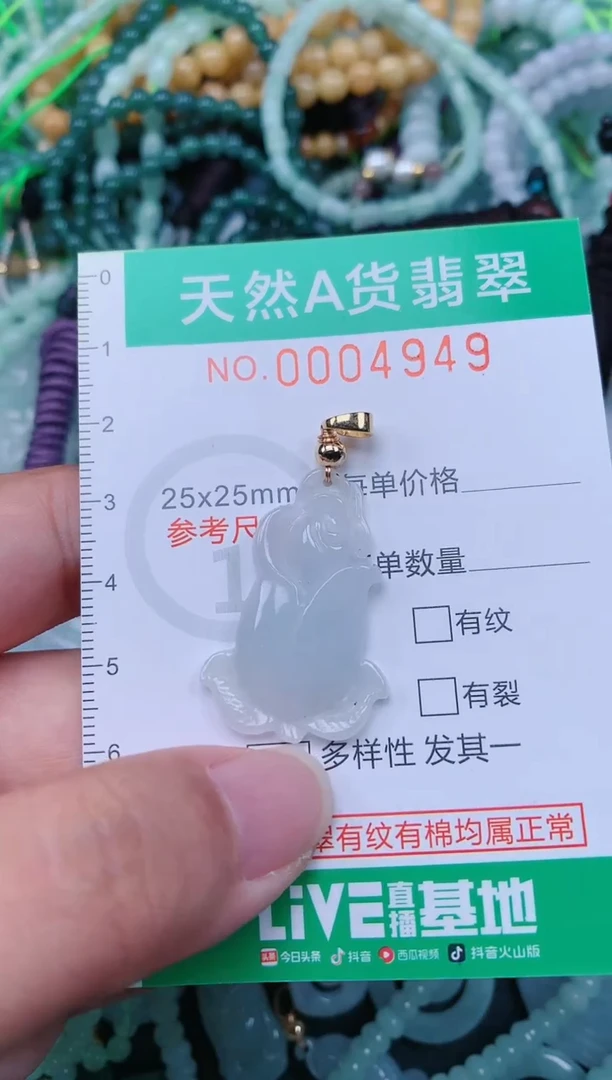 颈饰未镶嵌翡翠.0004949