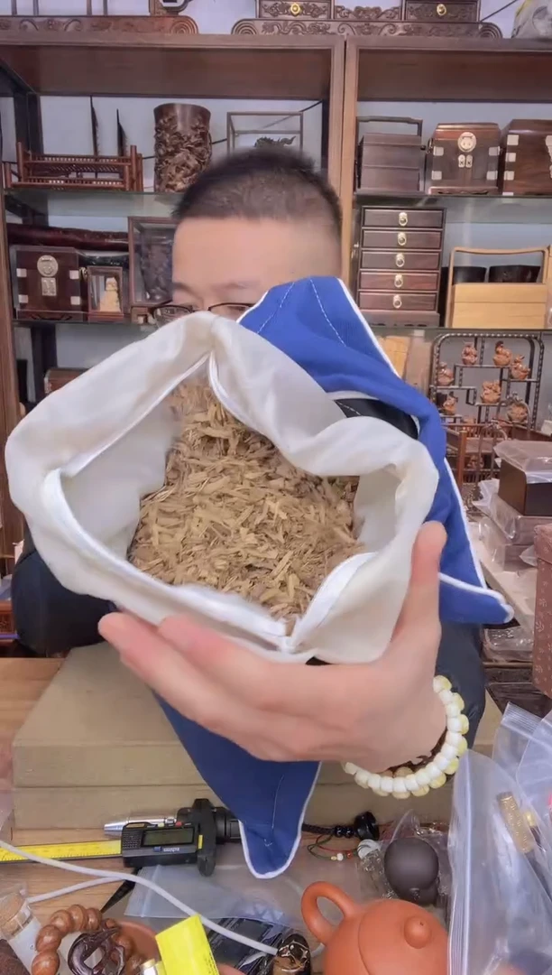 【闪购商品】乌木类书架685金丝楠3斤装颗粒长方枕