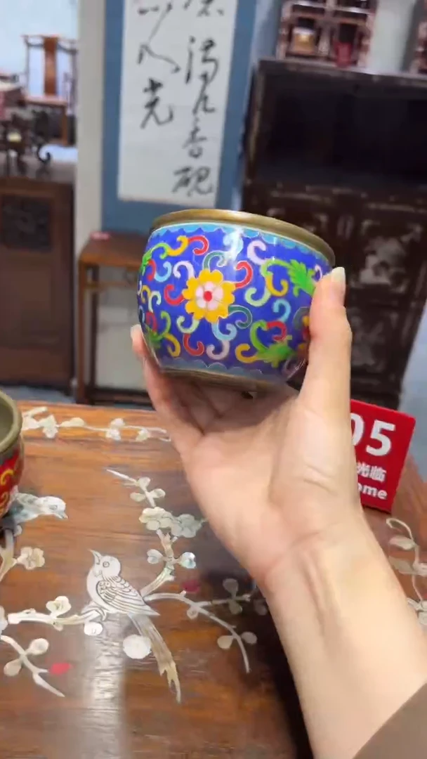 木景泰蓝   小缸