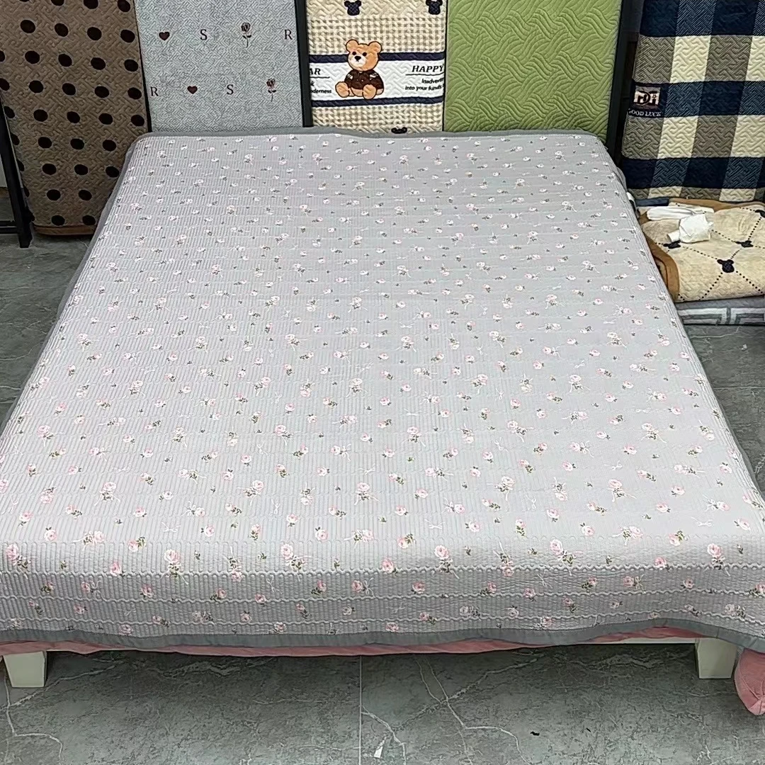 2.3×2.5米 四季水洗棉床盖《加大尺寸花香》