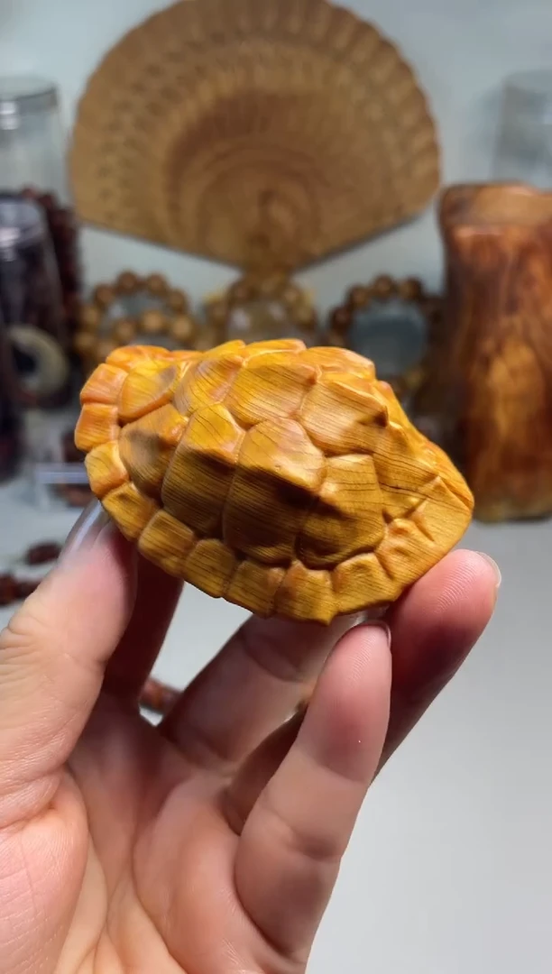 柏木（崖柏）太行崖柏富甲手把件