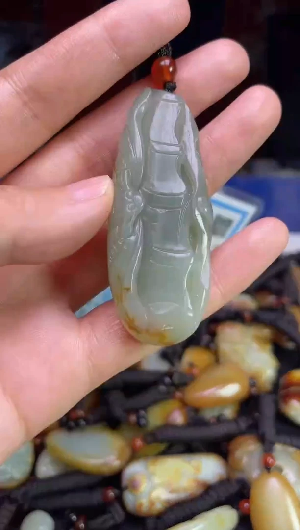 颈饰未镶嵌和田玉123