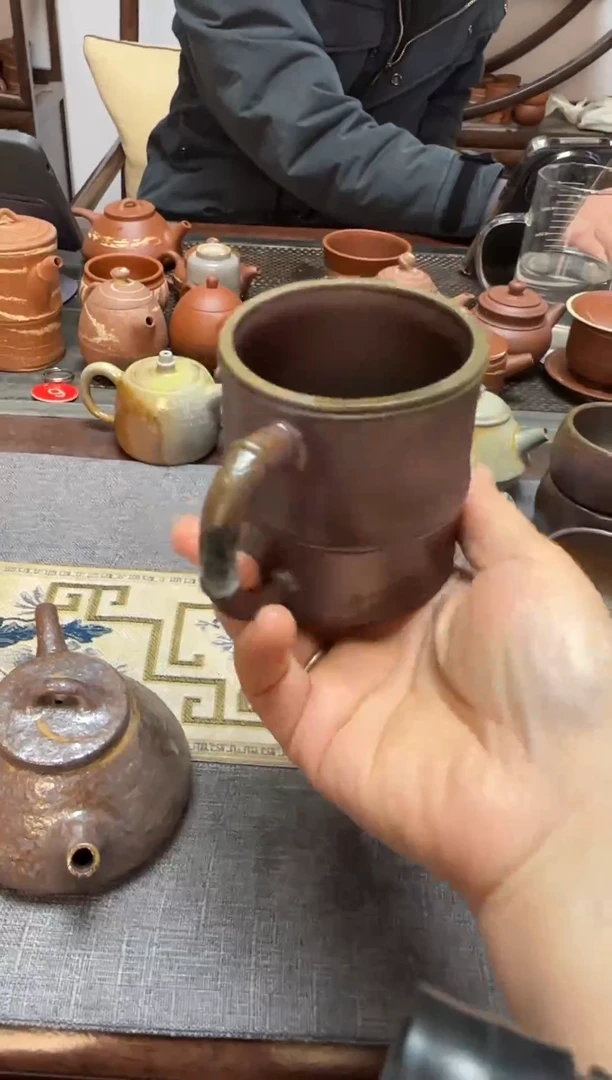 杨***2微瑕主人杯，原矿全手工