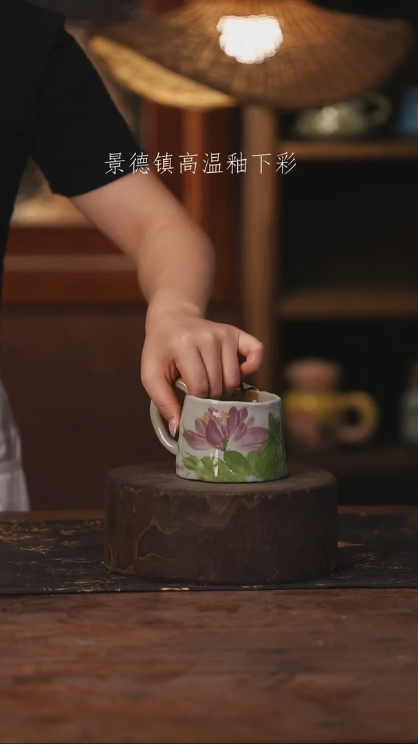 景德镇高温釉下手绘陶瓷081