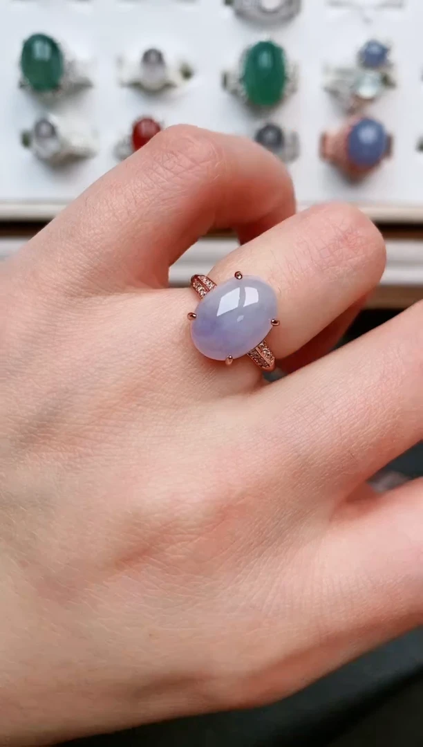 【闪购商品】翡翠戒指银S925镶嵌......