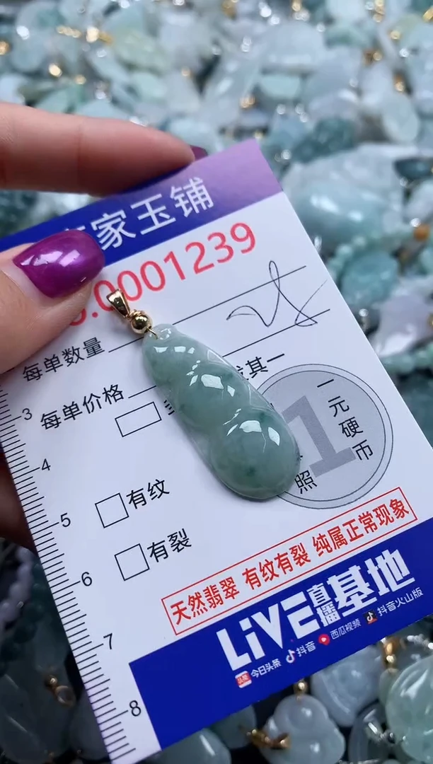 颈饰未镶嵌翡翠1239