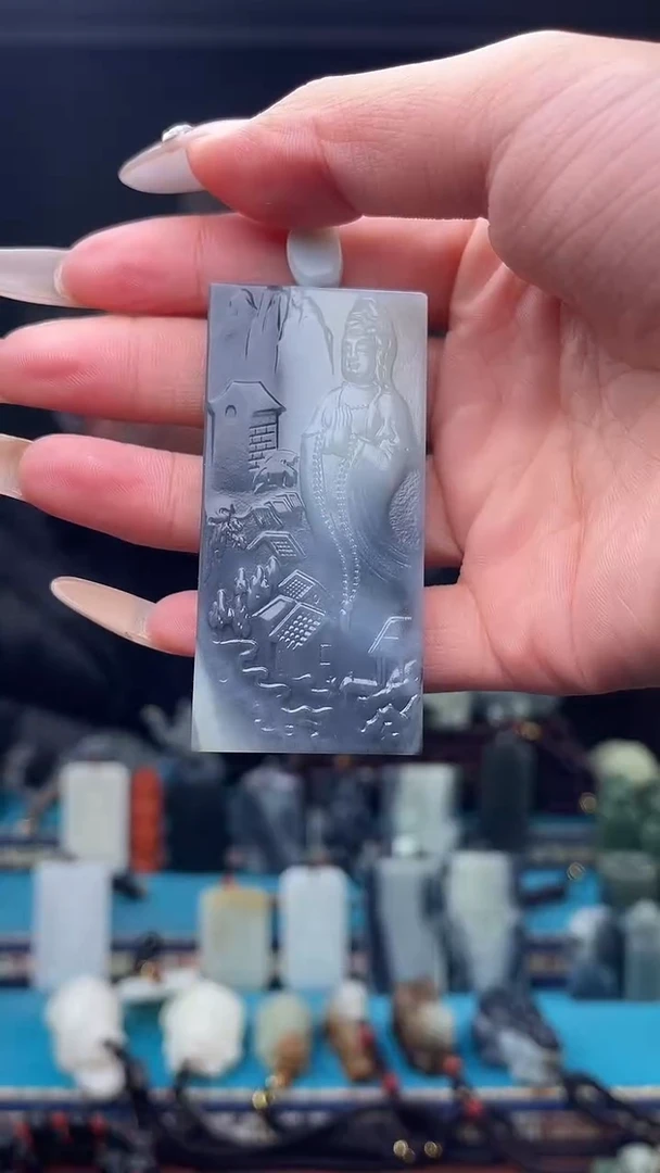 未镶嵌和田玉挂件1