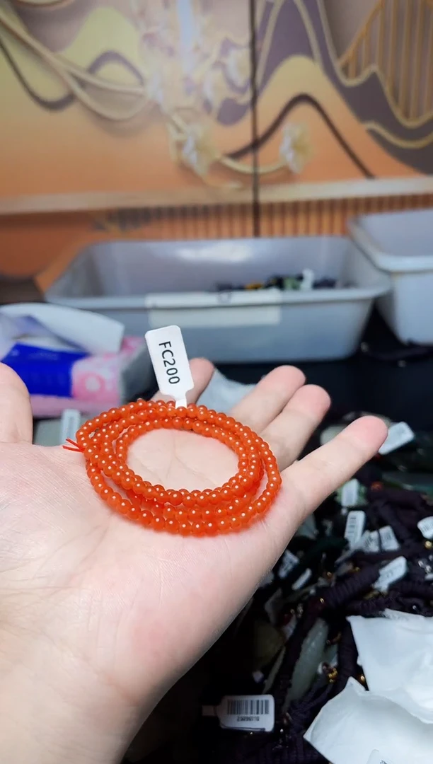 颈饰未镶嵌南红玛瑙1