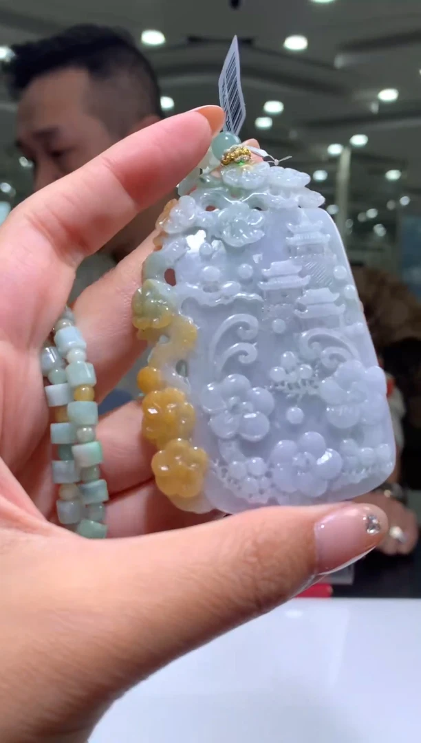 颈饰未镶嵌翡翠X-@@BSGG010334多样性发一