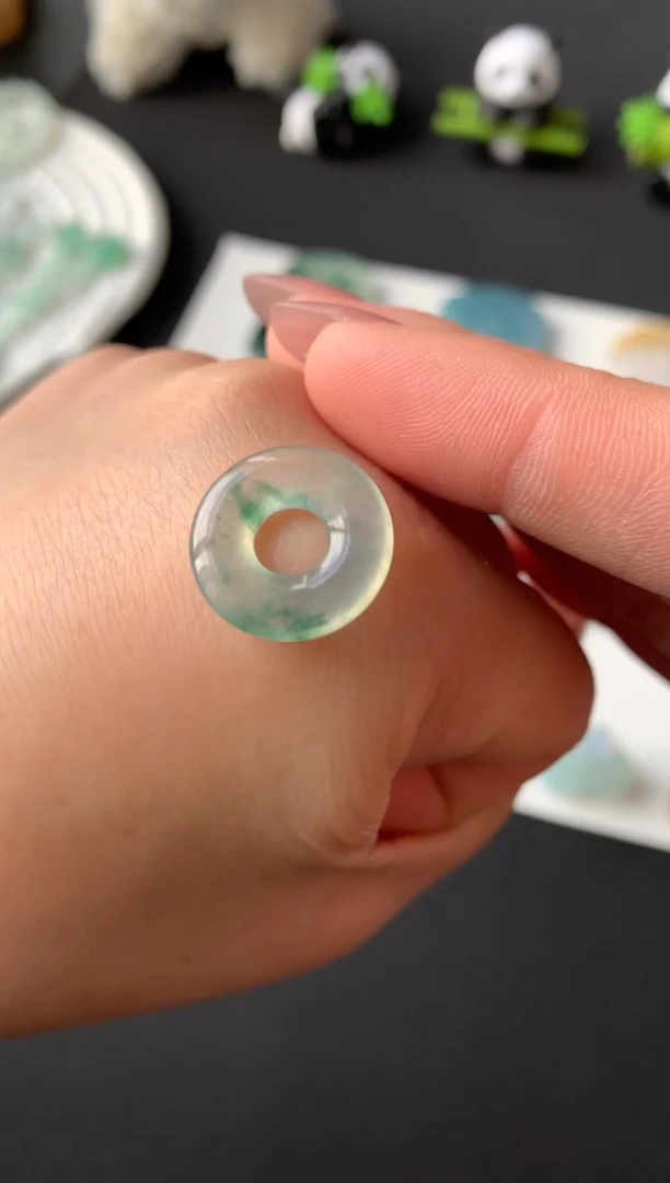 未镶嵌定制翡翠尺寸16.7*3.1