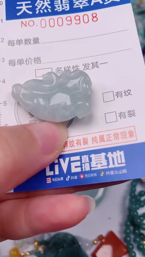 颈饰未镶嵌翡翠00009908