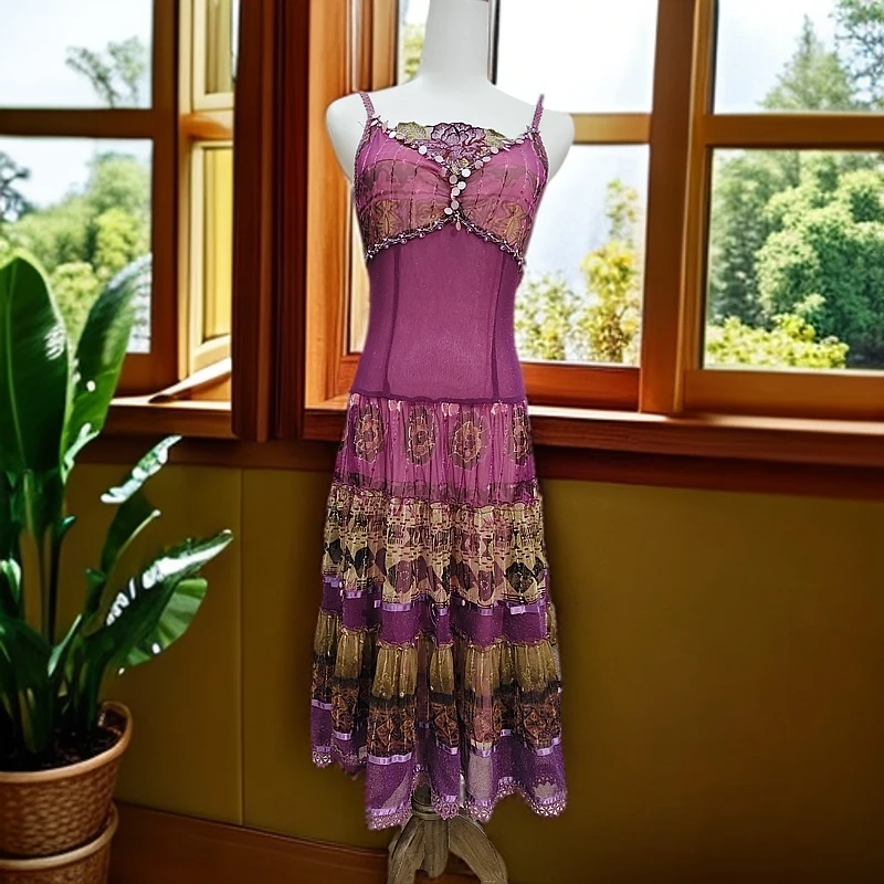 亚比风千禧辣妹慵懒一字肩连衣裙蕾丝时尚女士夏季百搭