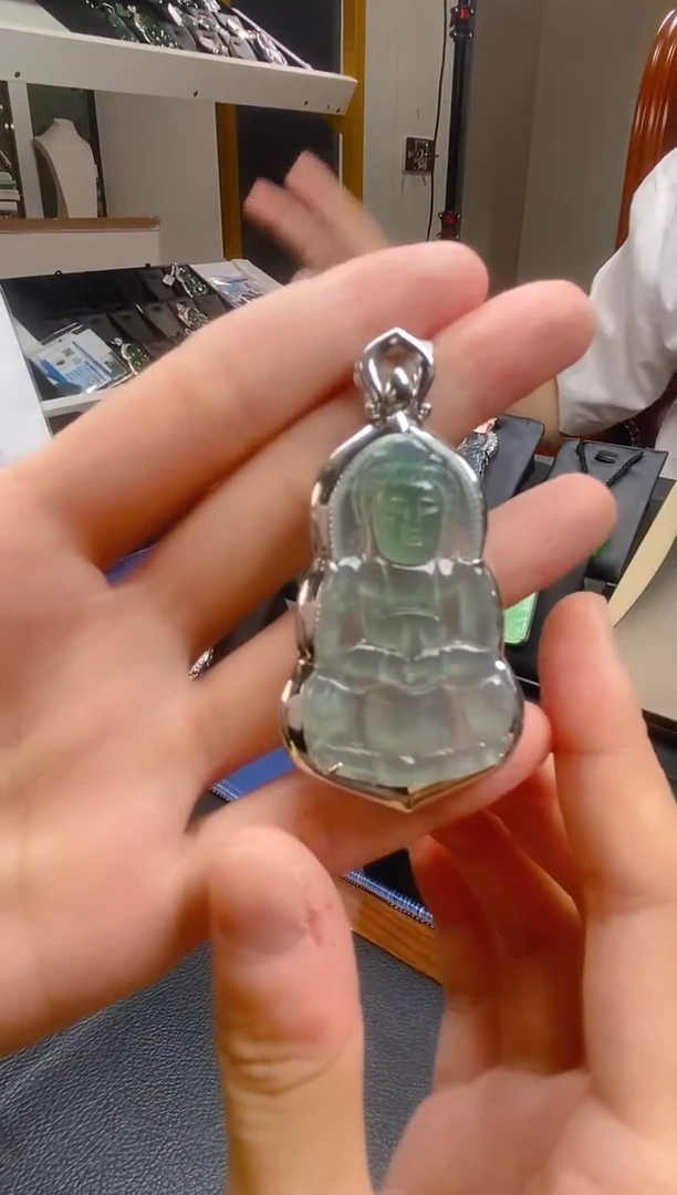 颈饰未镶嵌翡翠翠贤堂天然A货翡翠