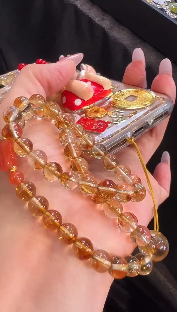 【闪购商品】水晶车挂未镶嵌手机挂