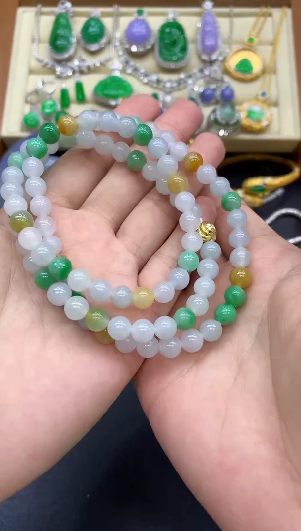 颈饰未镶嵌翡翠74-中国好珍宝