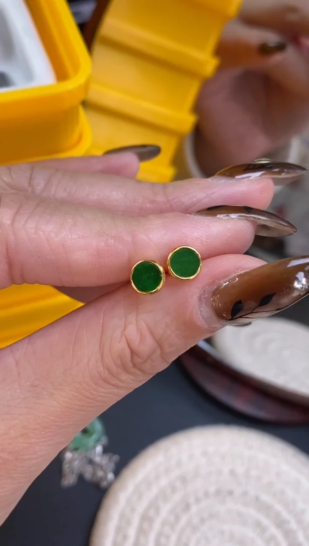 颈饰银S925镶嵌翡翠12556