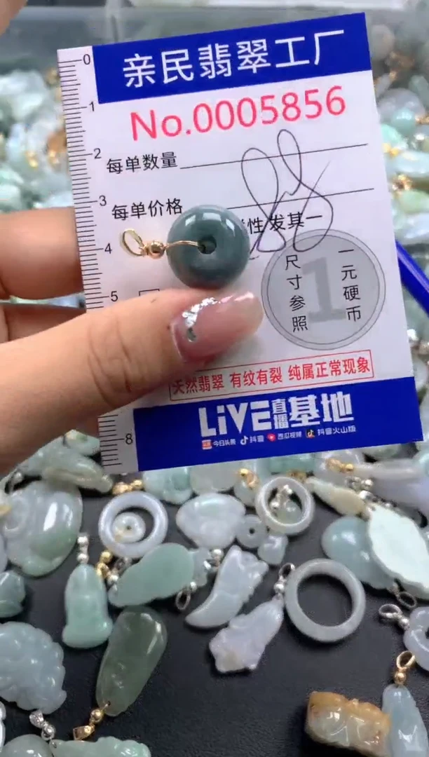 颈饰未镶嵌翡翠5856