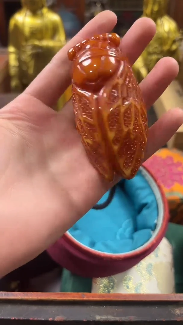 蜜蜡颈饰未镶嵌..................