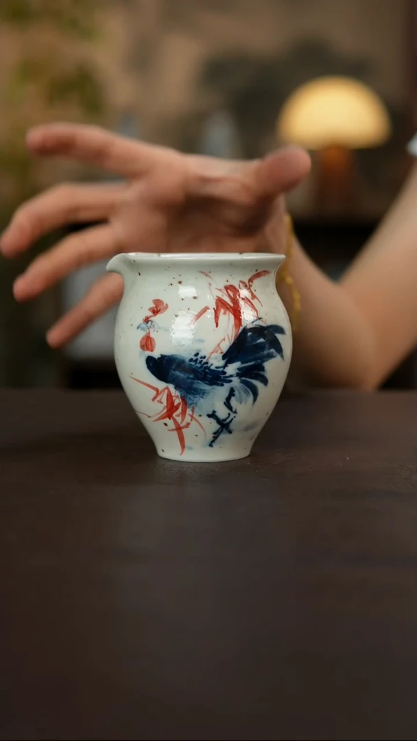 景德镇陶瓷杯碗柴烧多人