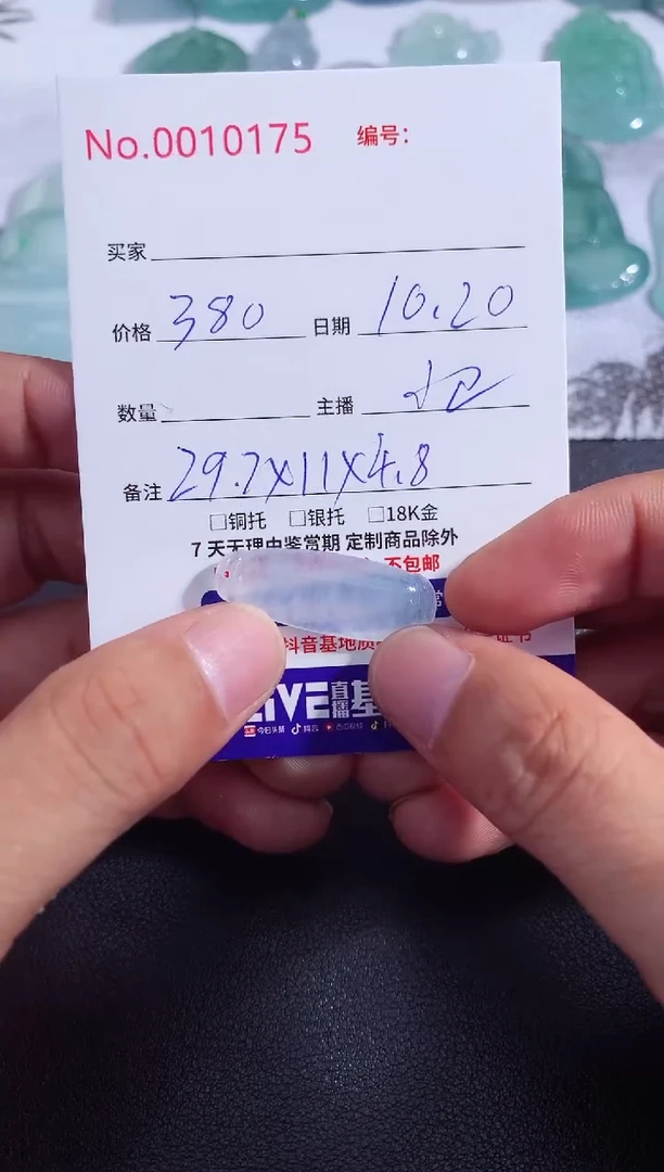 颈饰未镶嵌翡翠竹节