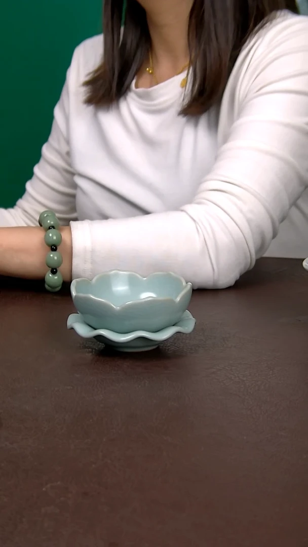 一级仿古莲花茶漏