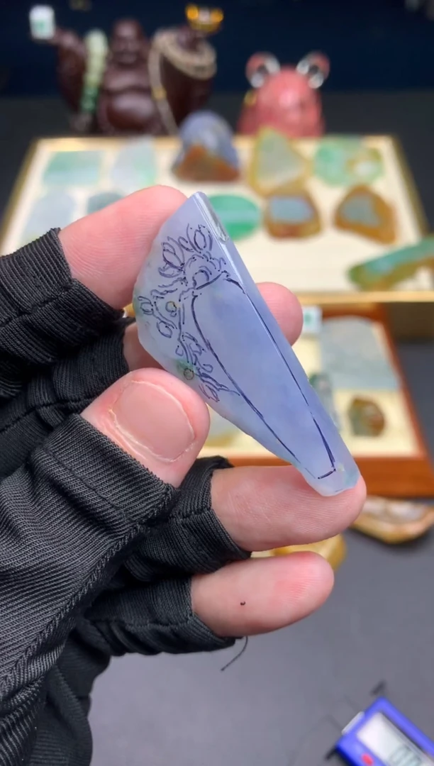未镶嵌定制翡翠天然翡翠裸石（包工）