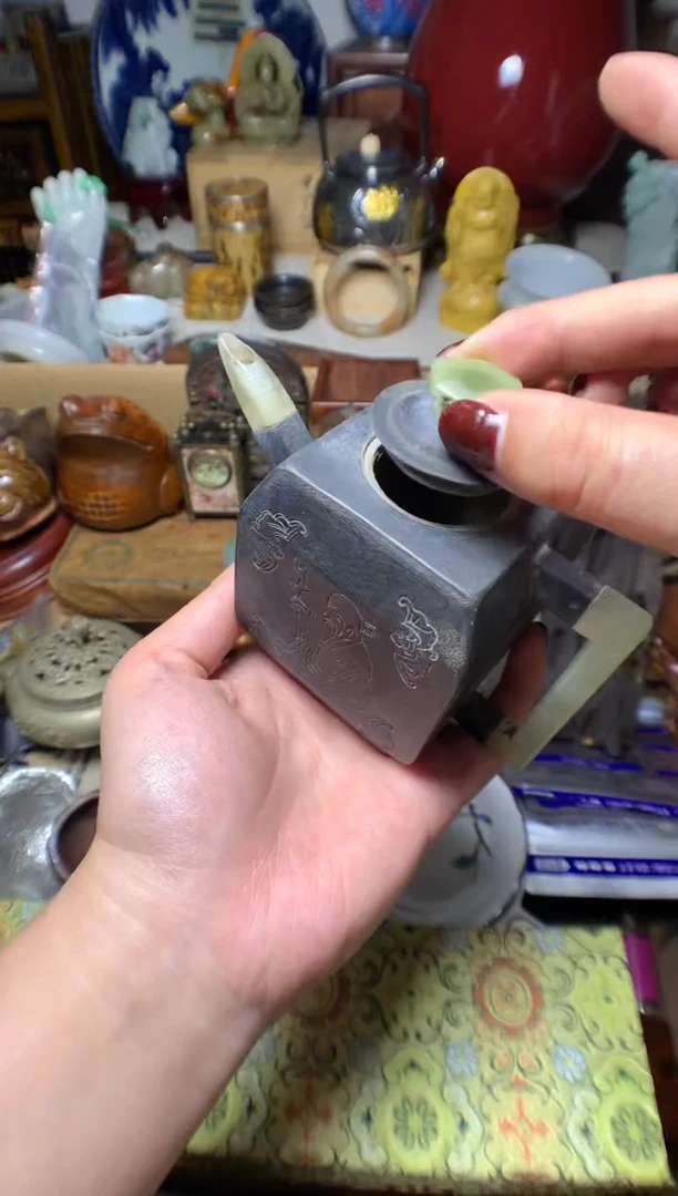 紫砂盖碗瓷器默认微瑕瓷器