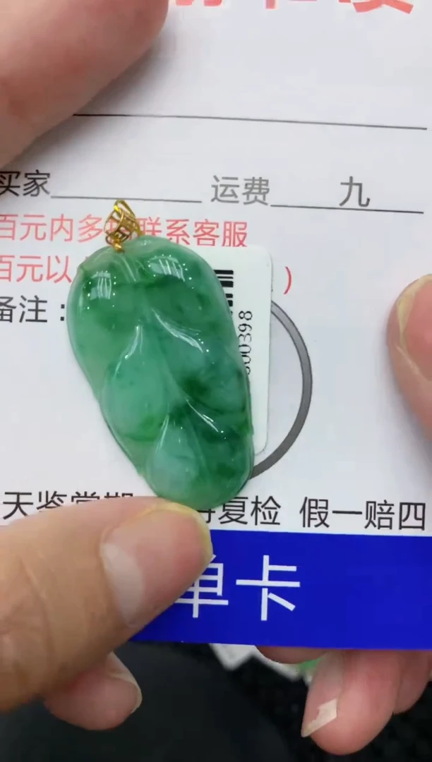 【闪购商品】翡翠颈饰18K金镶嵌111111111111