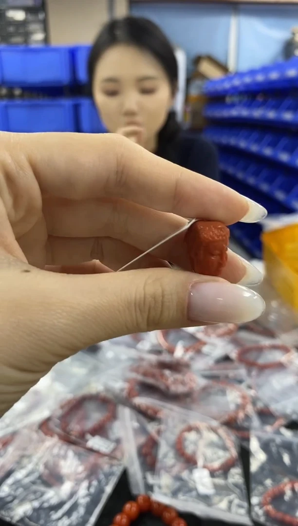 未镶嵌Q81（多样性发一件）南红玛瑙单珠