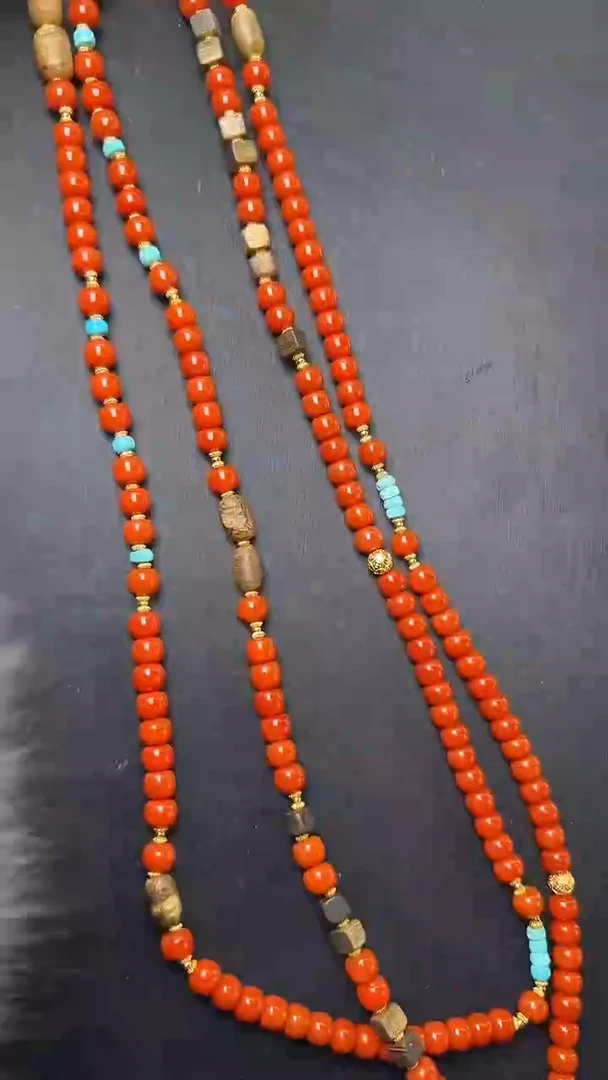 未镶嵌手串南红玛瑙南红老型DIY手串6mm+ JP57687