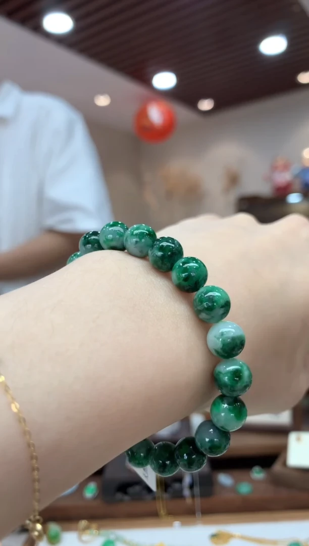 未镶嵌手串翡翠手串
