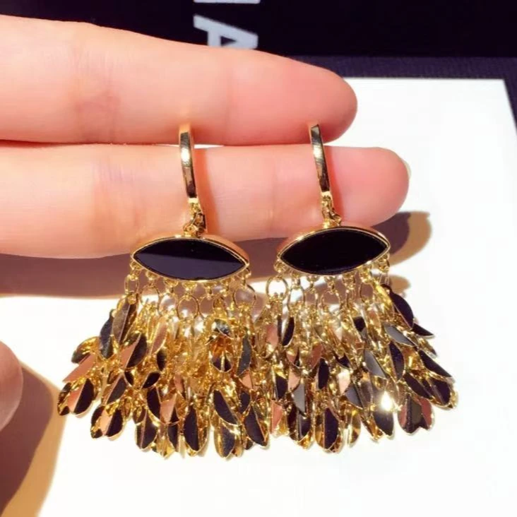 yuanzikou/媛姿蔻 铜合金耳饰 YZK-H25 时尚气质金属风耳环