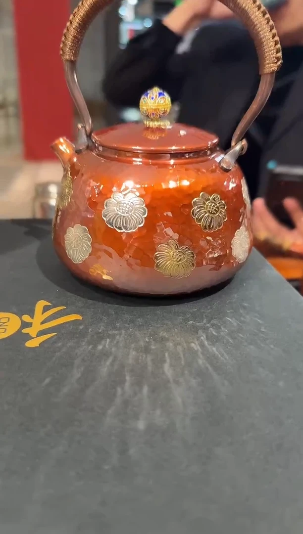 【闪购商品】SJY-030号烤色太阳花小提梁